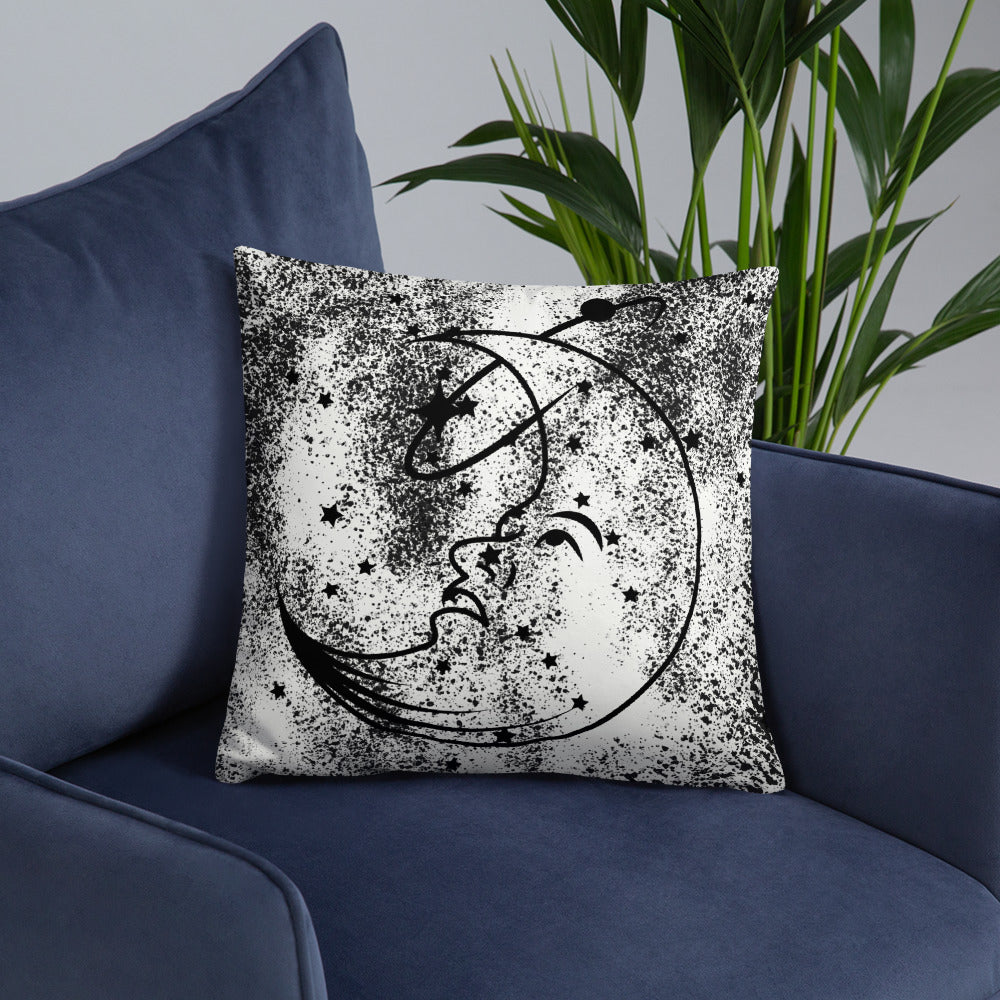 Moon and Sun deco pillow