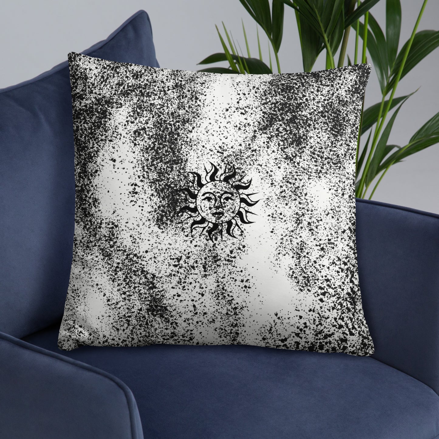 Moon and Sun deco pillow