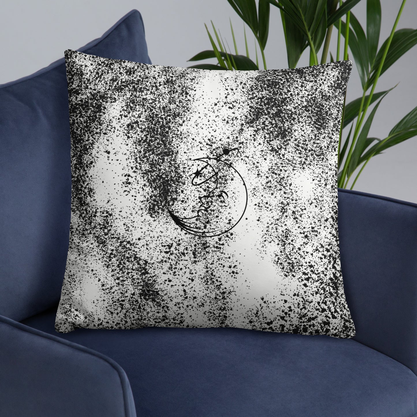 Moon and Sun deco pillow