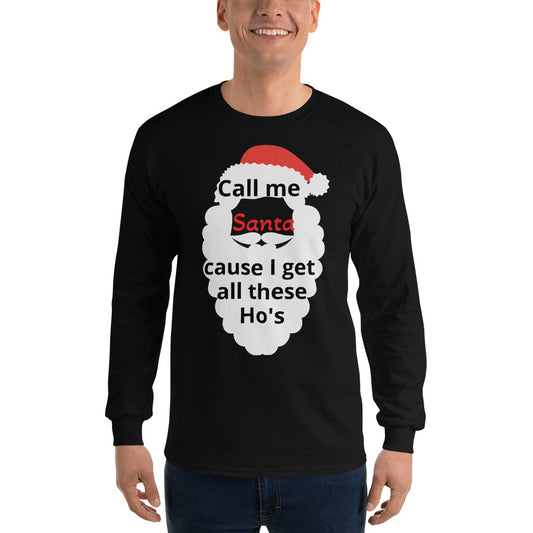 Men’s Long Sleeve Santa Shirt