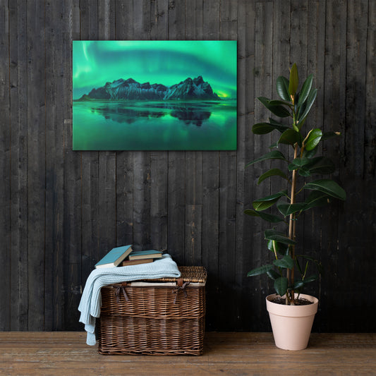 Large Aurora wall canvas